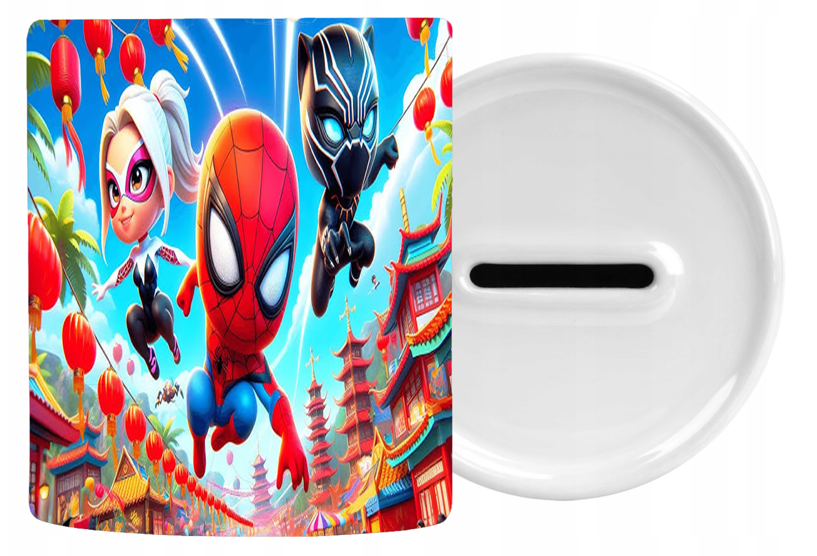 Skarbonka Ceramiczna - Spidey i Przyjaciele