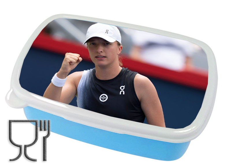 Pojemnik śniadaniowy - Lunchbox - Iga Świątek dla fana/fanki