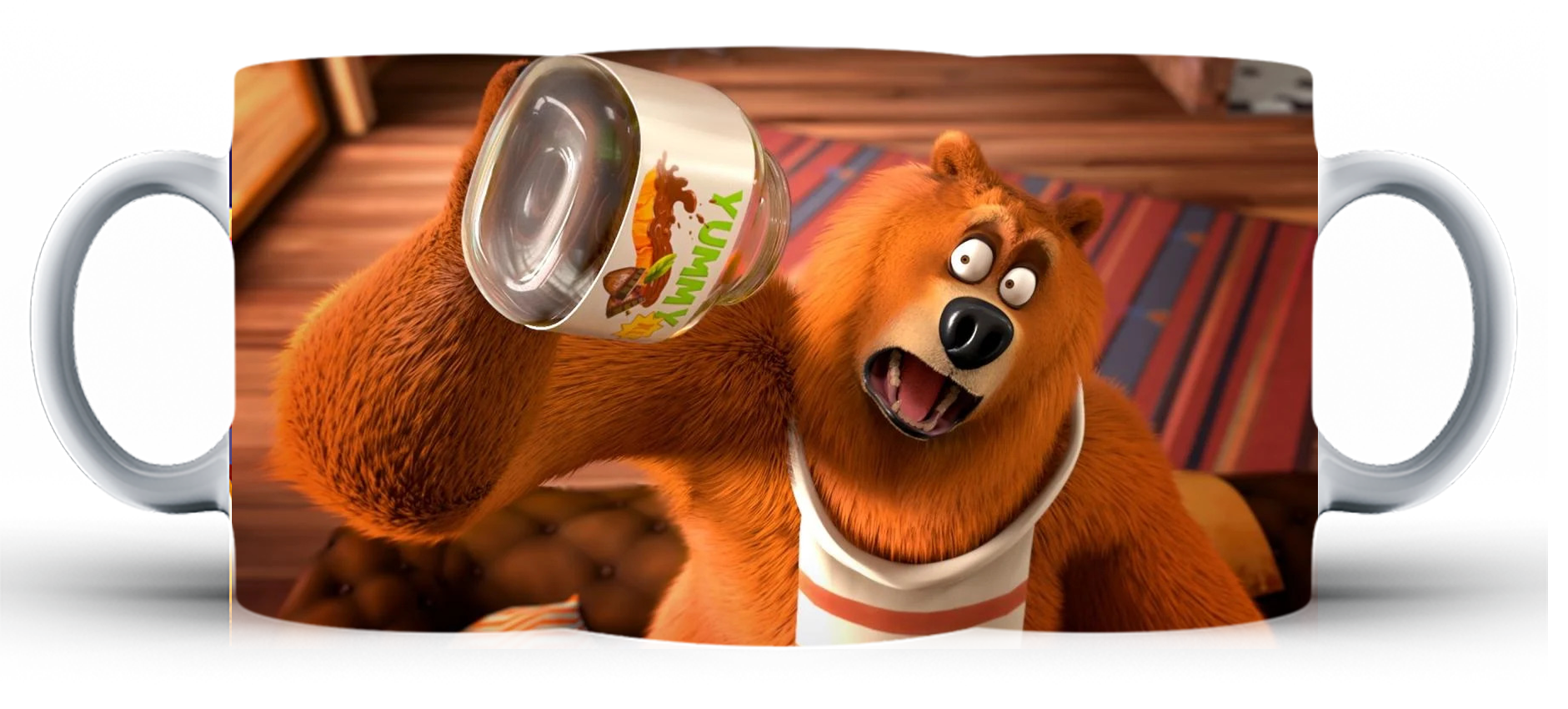 Kubek ceramiczny Grizzy i Lemingi