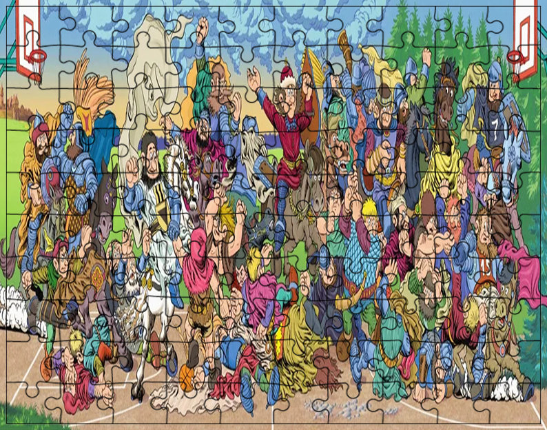 Puzzle Bitwa pod Grunwaldem