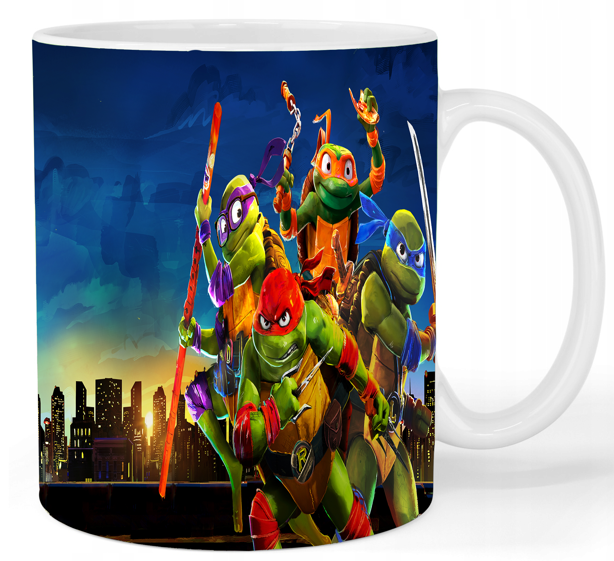 Kubek ceramiczny Żółwie Ninja - Turtles