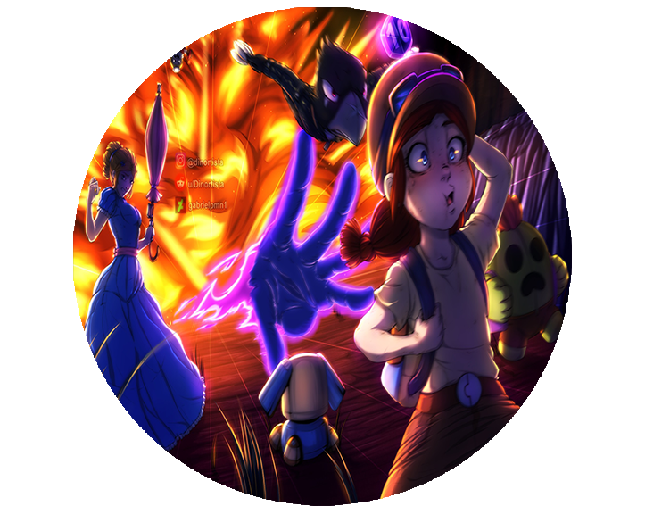 Podkładka pod myszkę Brawl Stars