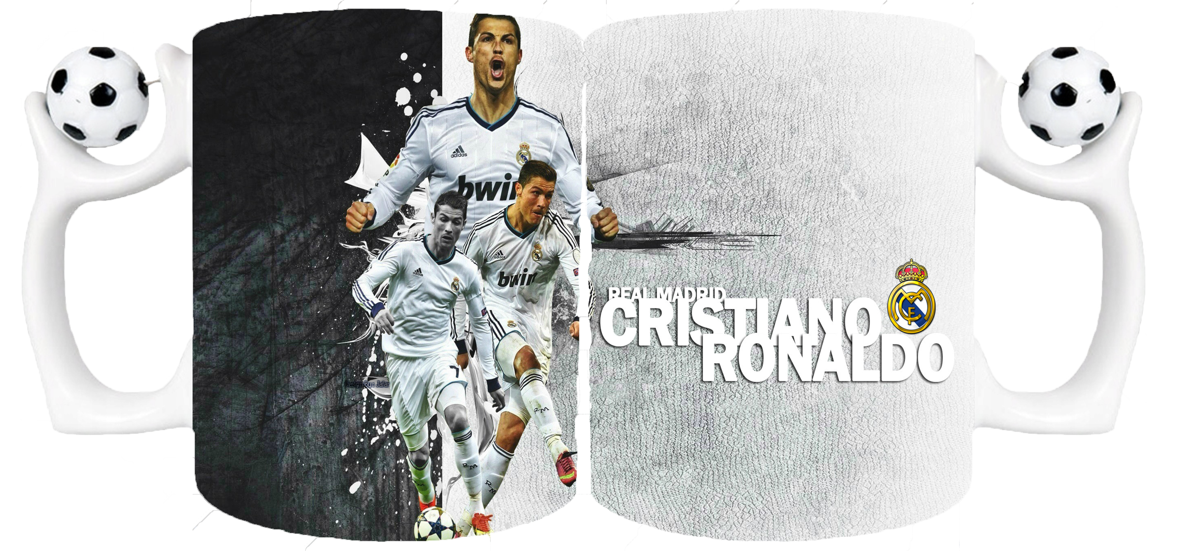 Kubek z piłką dla Fana Ronaldo CR7