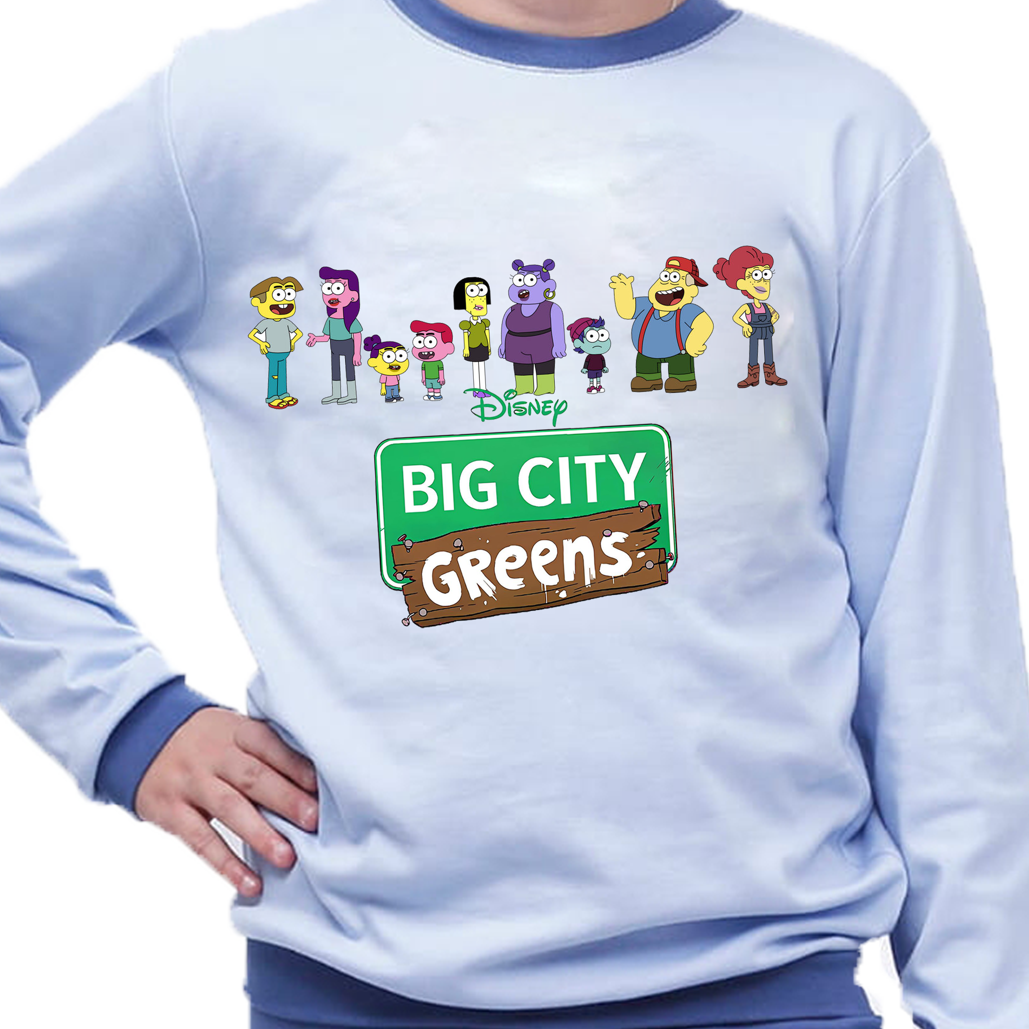 Piżama dziecięca - Greenowie