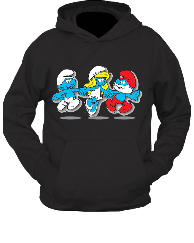 Bluza z kapturem Smerfy