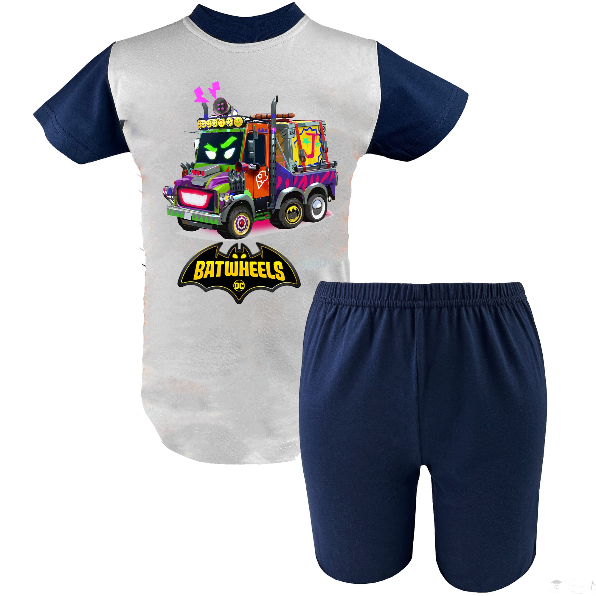 Krótka Piżama dziecięca Batwheels