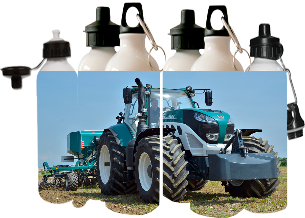 Bidon Junior z traktorem - Traktor