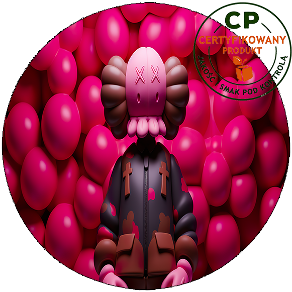 Opłatek na tort KAWS