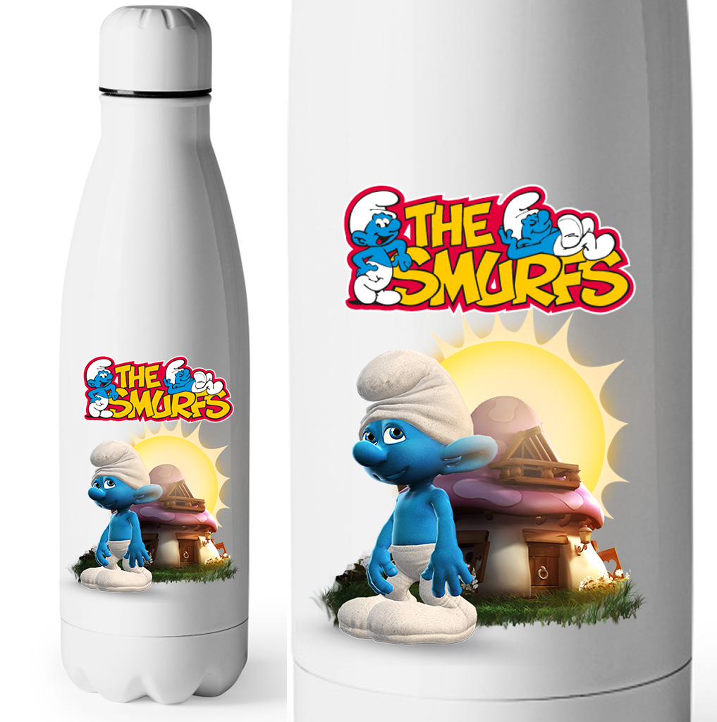 Termos - Butelka Termiczna - Smerfy