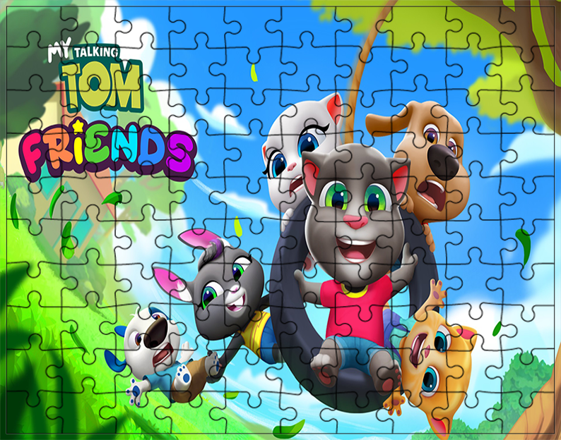 Puzzle Gadający Kot