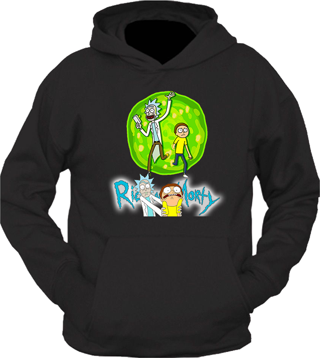 Bluza z kapturem Rick i Morty