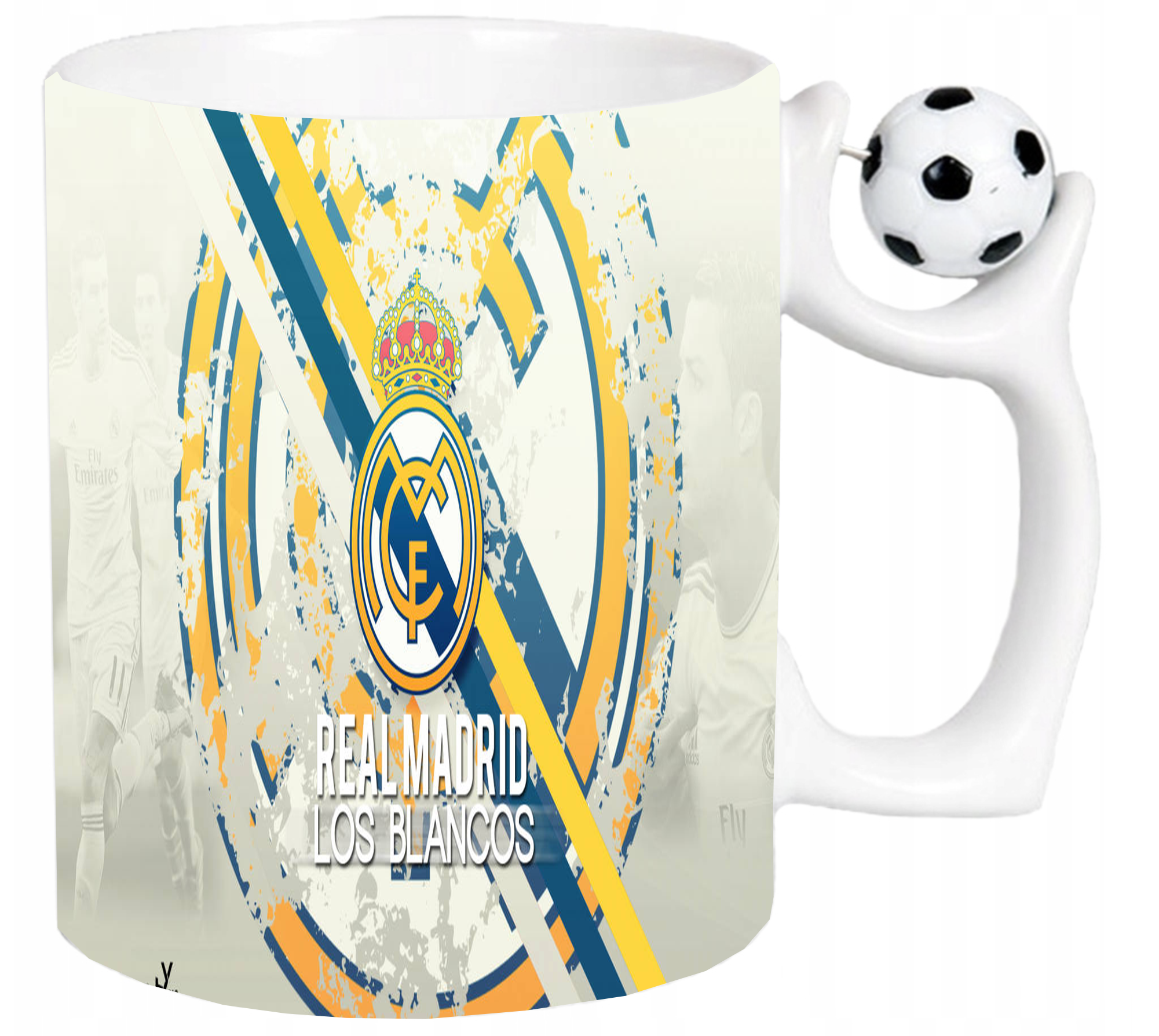 Kubek z piłką dla Fana Real Madryt