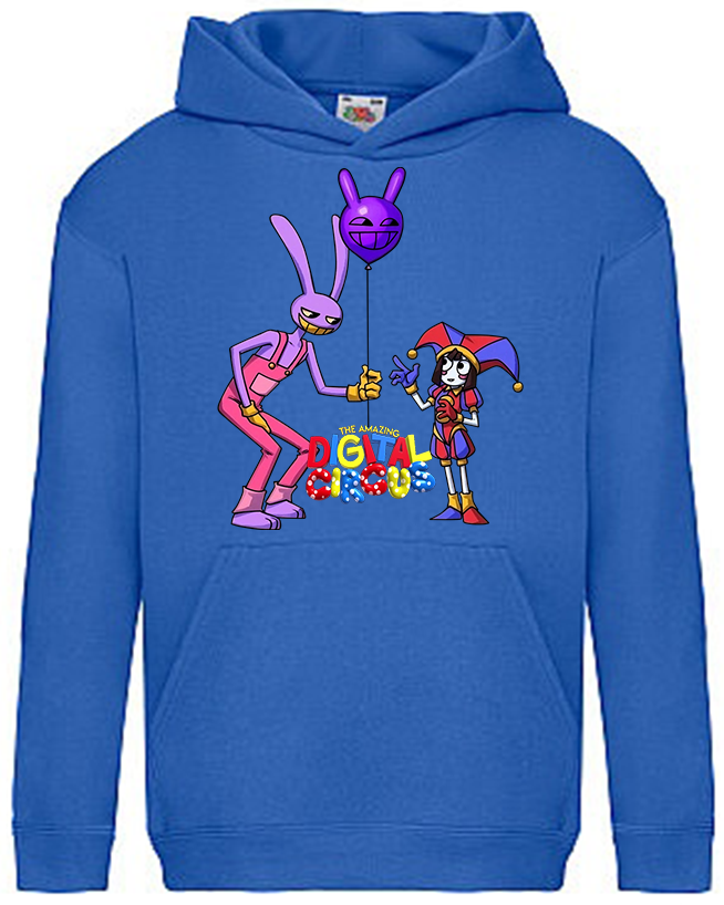 Bluza z kapturem The Amazing Digital Circus - Niesamowity cyfrowy cyrk - Pomni