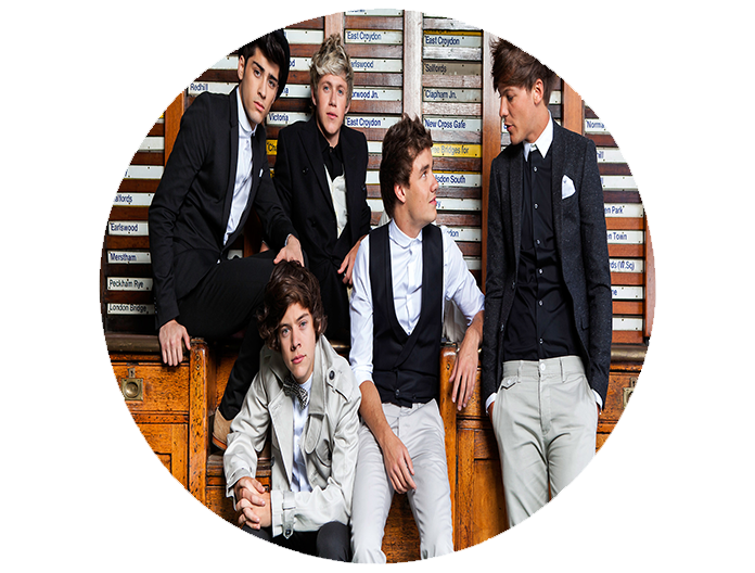 Opłatek na tort One Direction