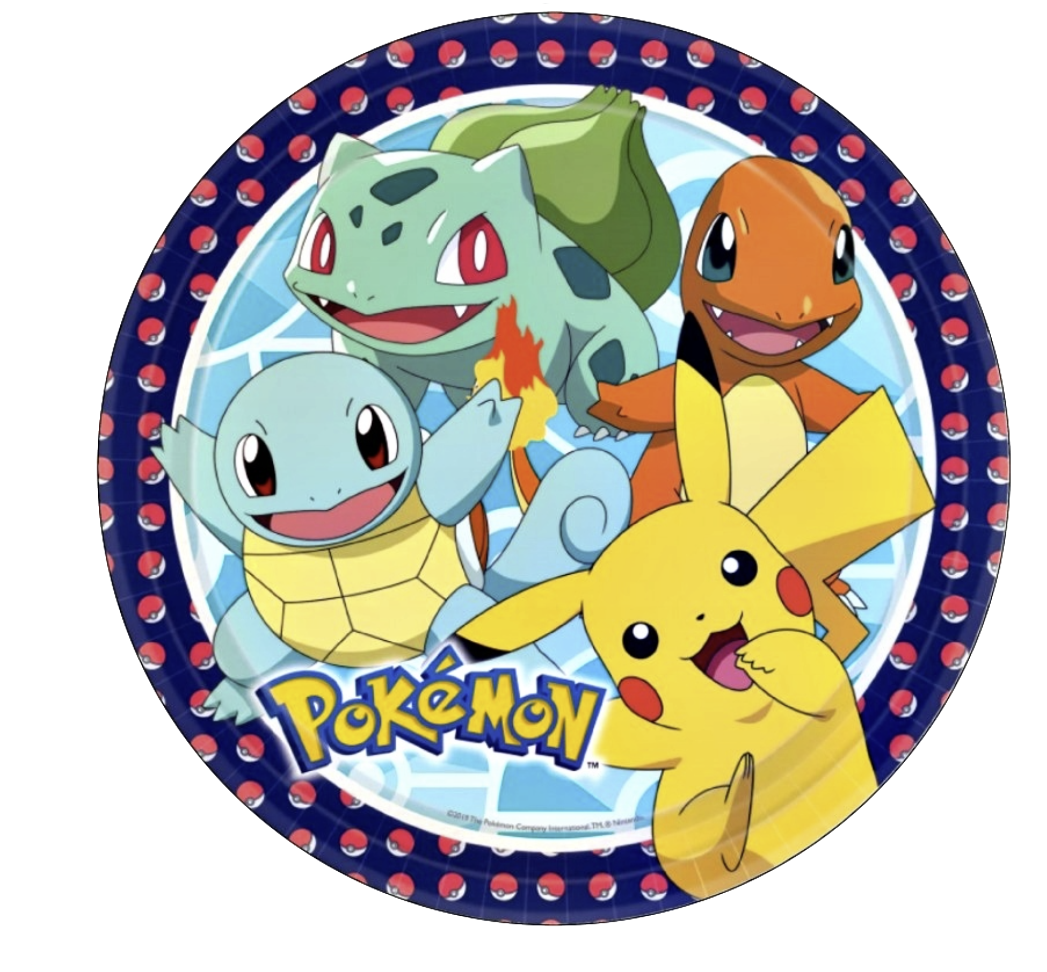 Opłatek na tort Pokemon