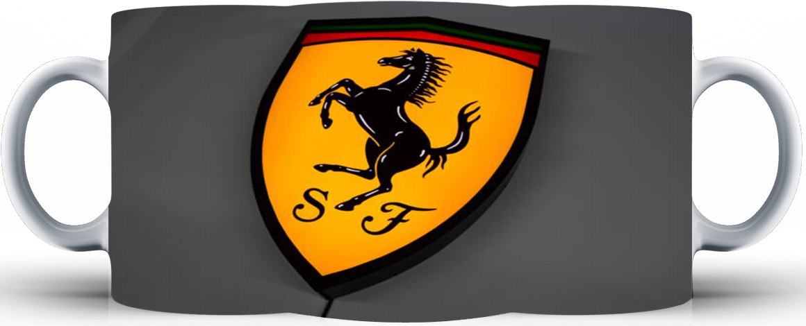 Kubek ceramiczny Ferrari
