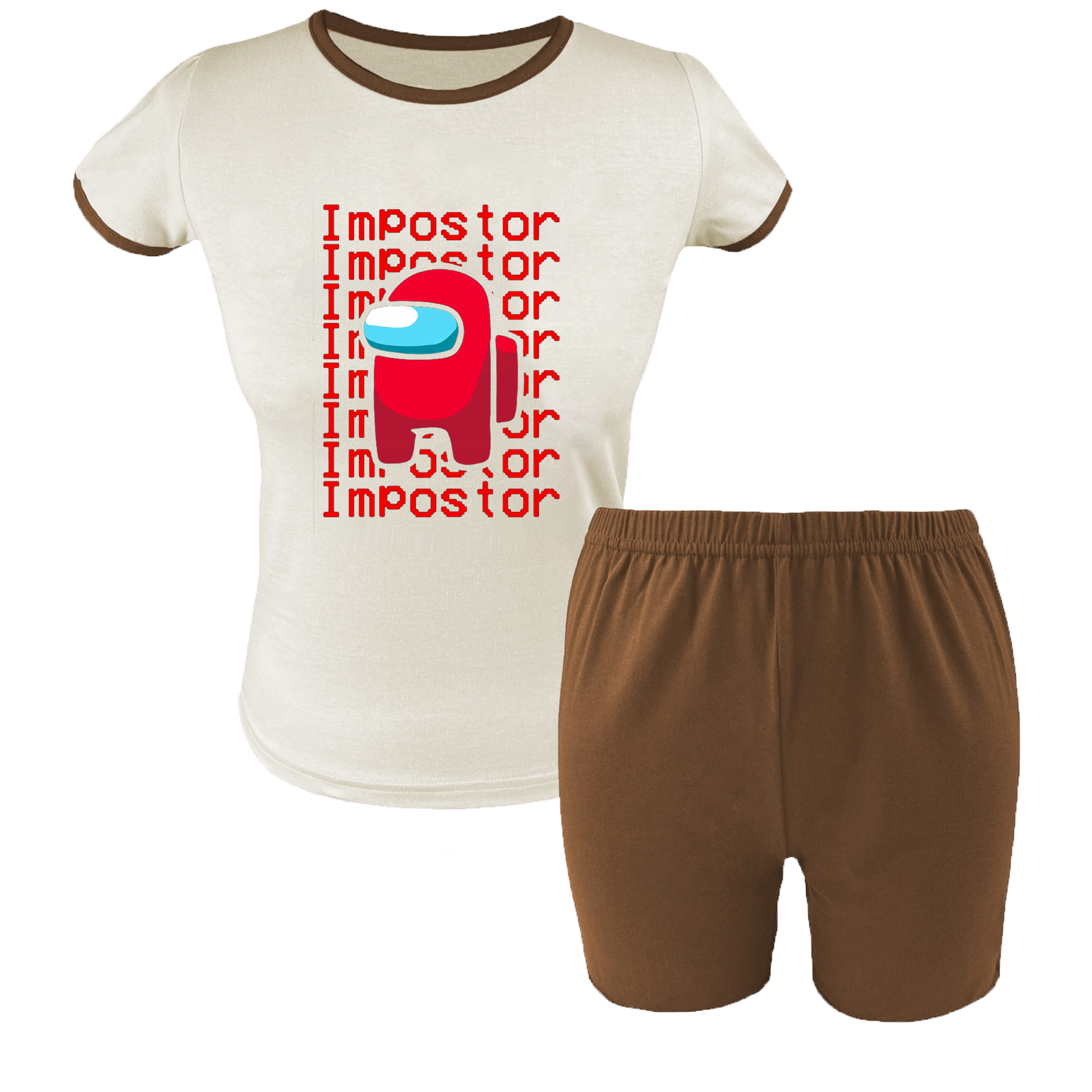 Krótka Piżama dziecięca Among US