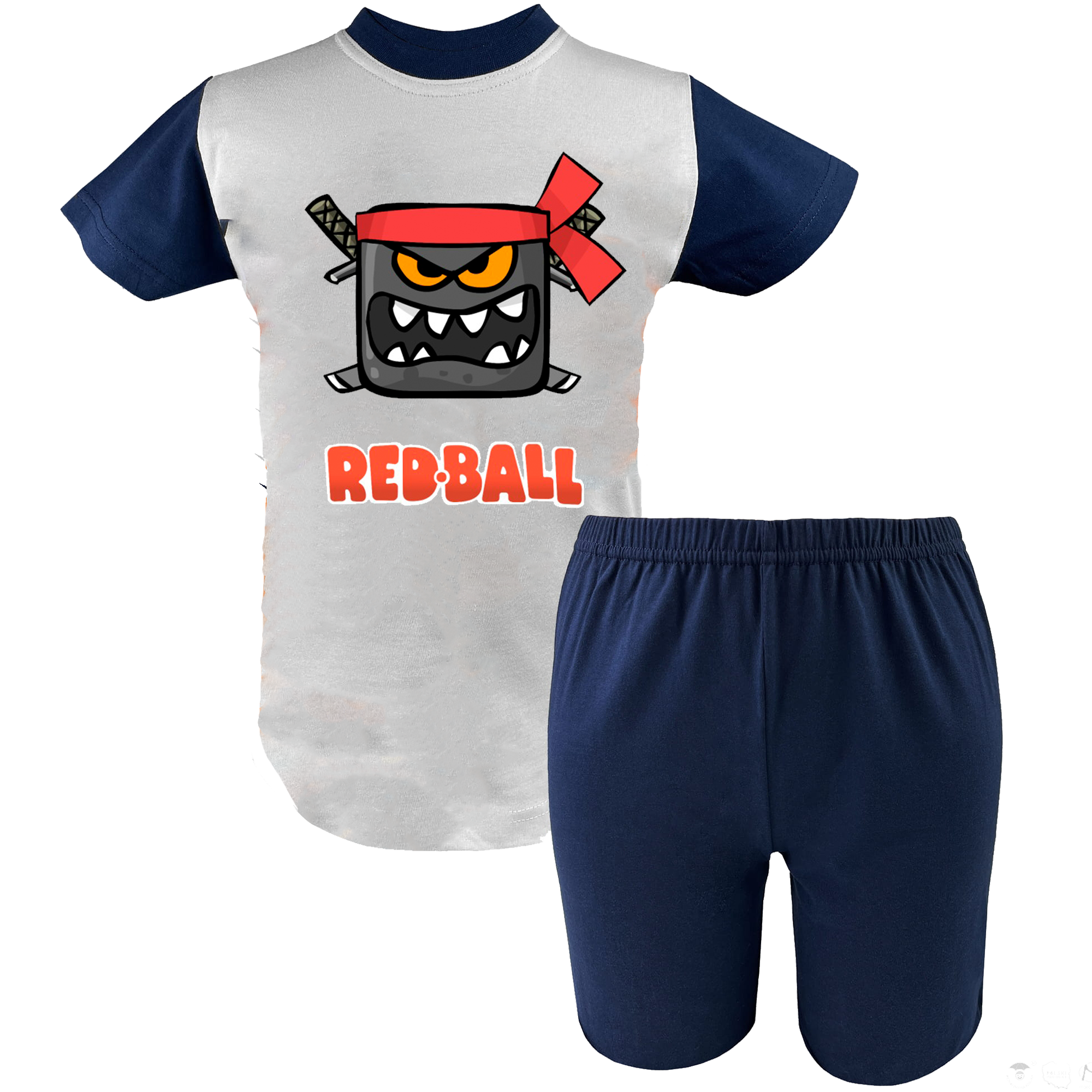 Krótka Piżama dziecięca Red Ball