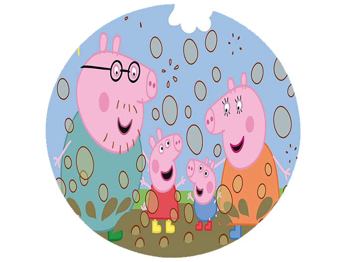 Opłatek na tort Świnka Peppa