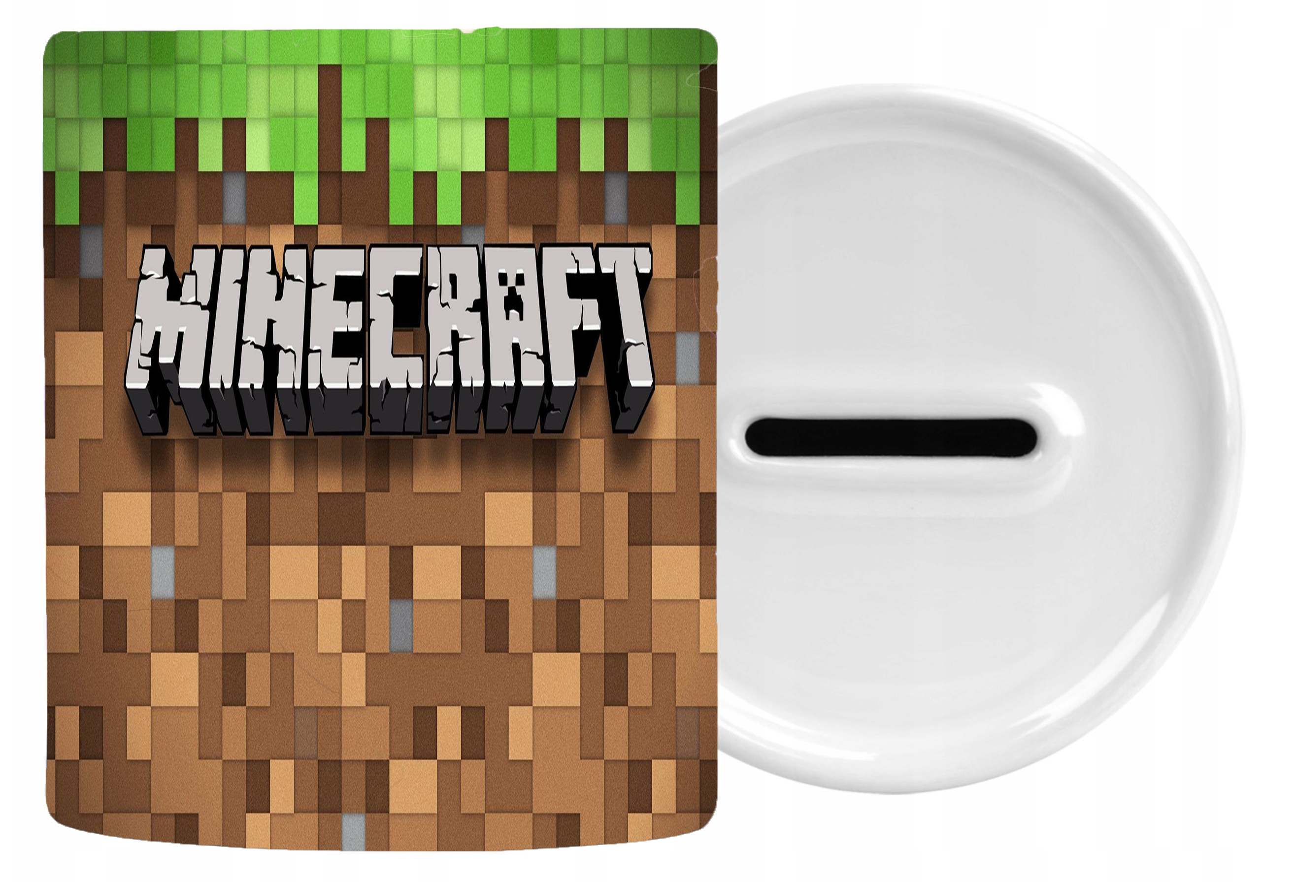 Skarbonka Ceramiczna Minecraft - Nowy Świat