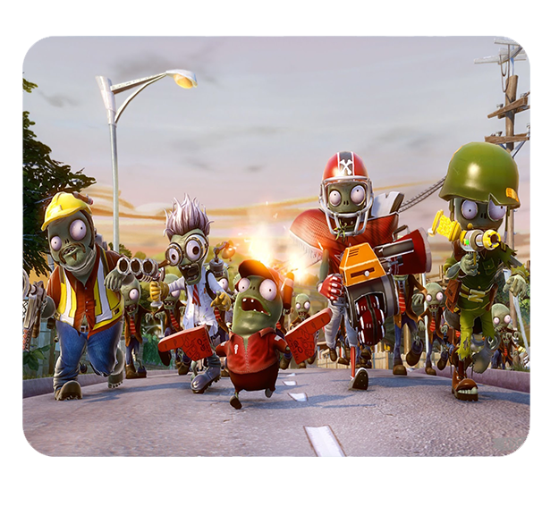 Podkładka pod myszkę Plants vs Zombie