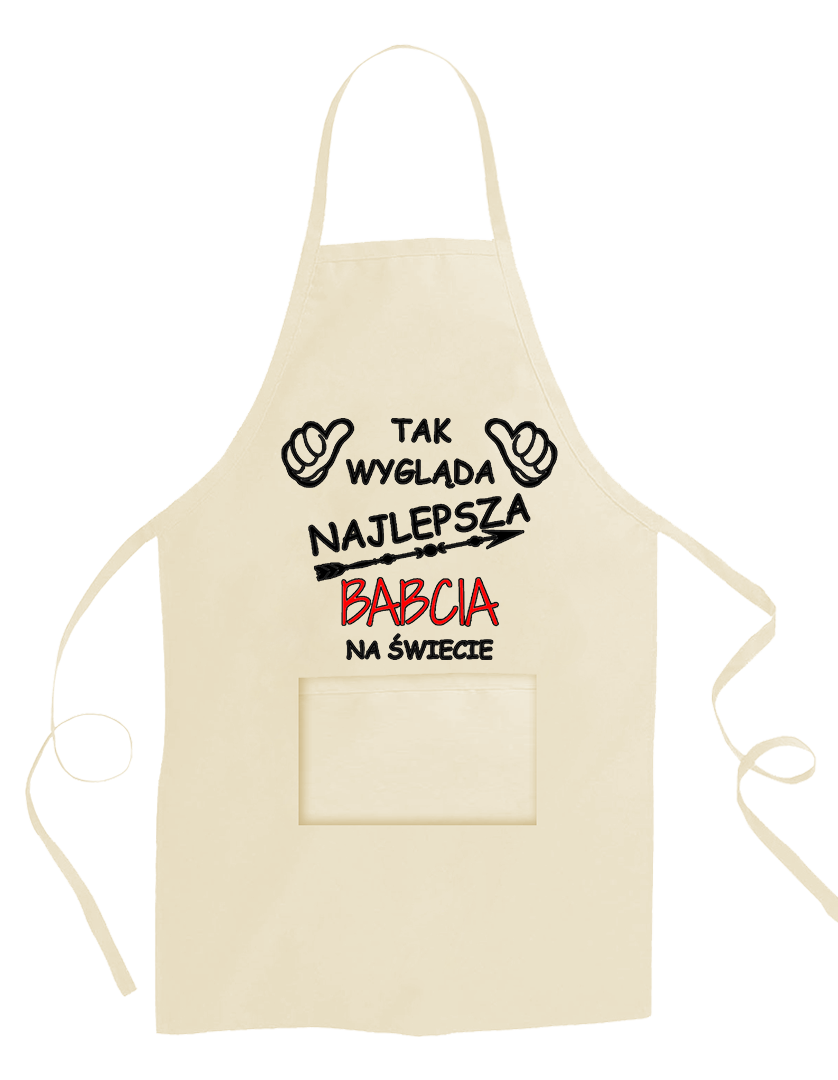Fartuch Kuchenny Super Babcia