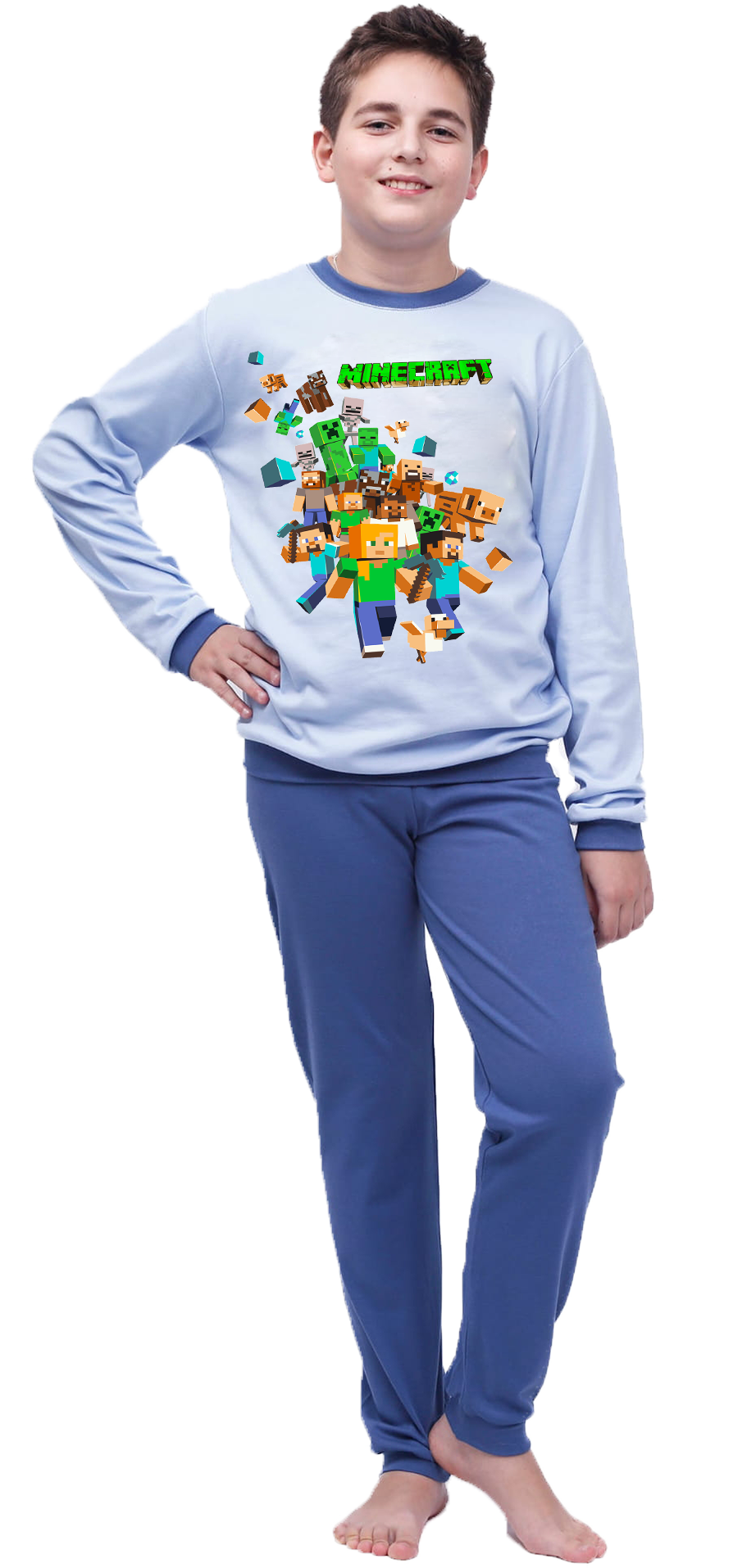 Piżama dziecięca Minecraft