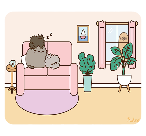 Podkładka pod myszkę Pusheen