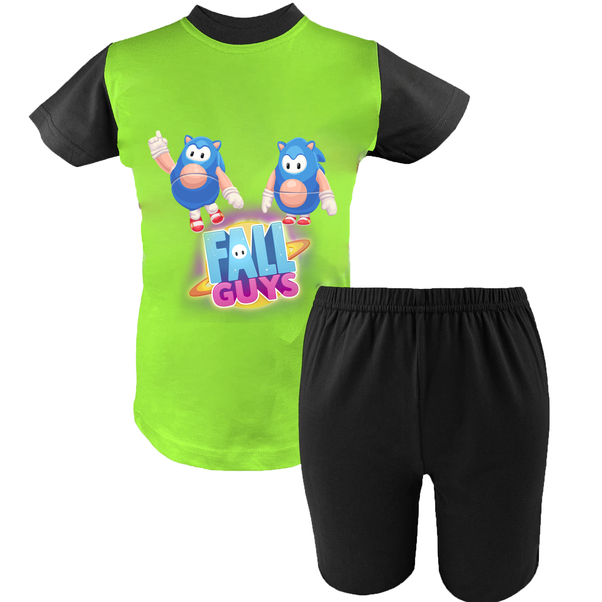 Krótka Piżama dziecięca Fall Guys