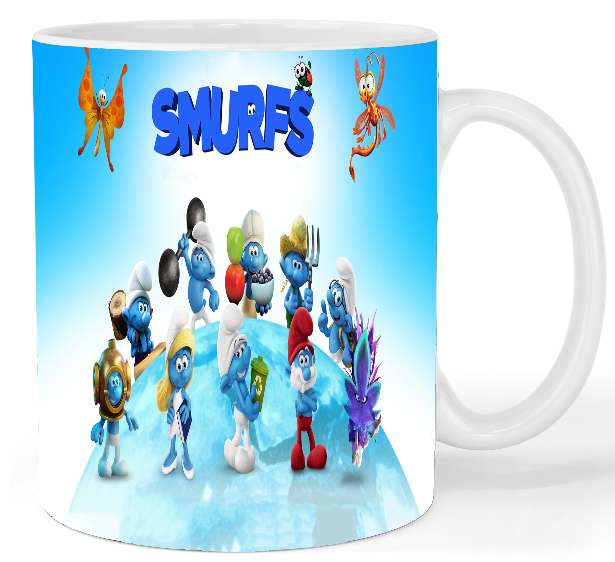 Kubek ceramiczny Smerfy - The Smurfs
