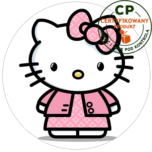 Opłatek na tort Hello Kitty