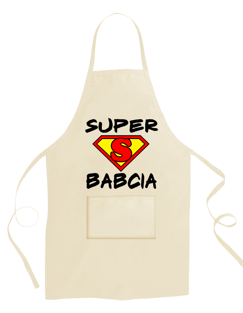 Fartuch Kuchenny Super Babcia
