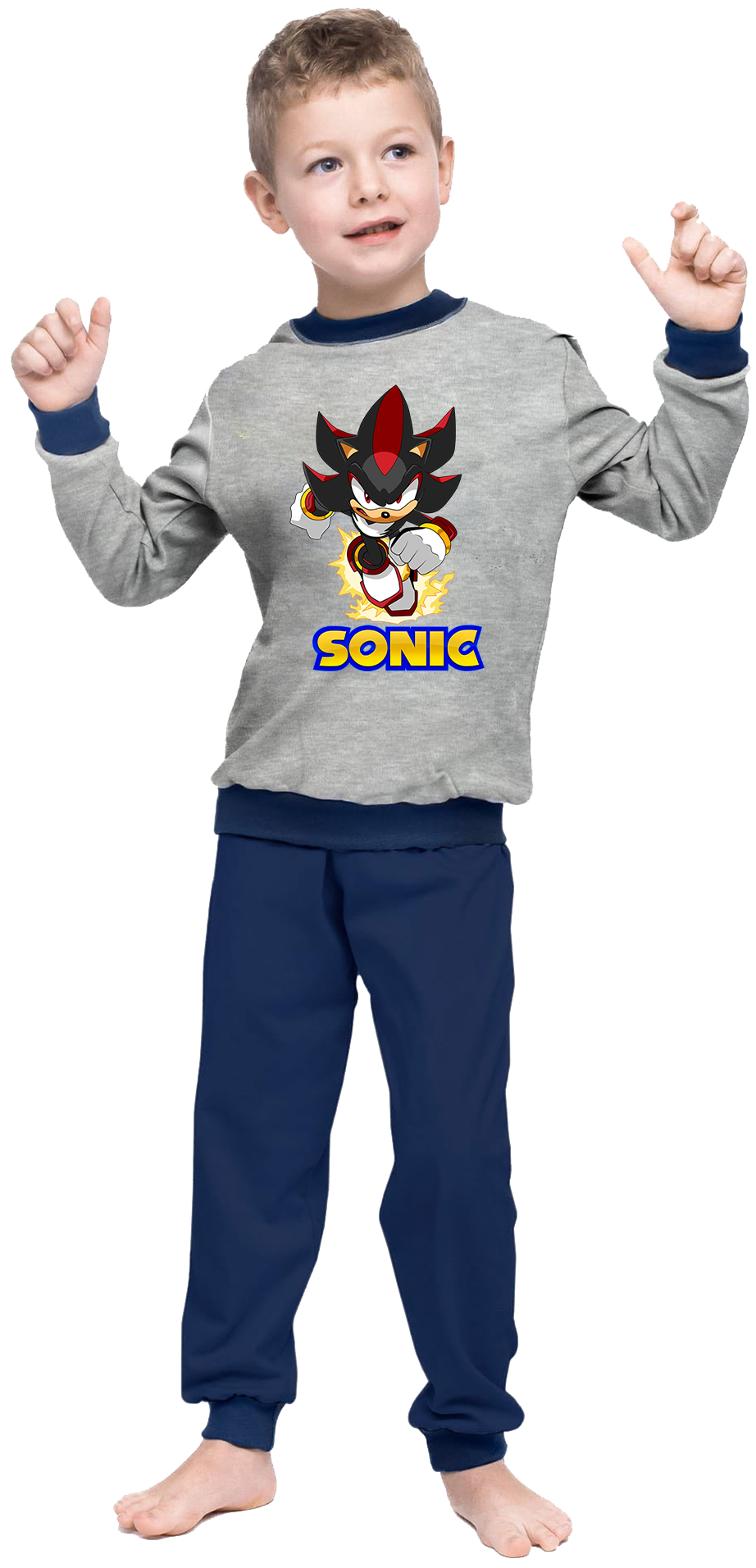 Piżama dziecięca Sonic
