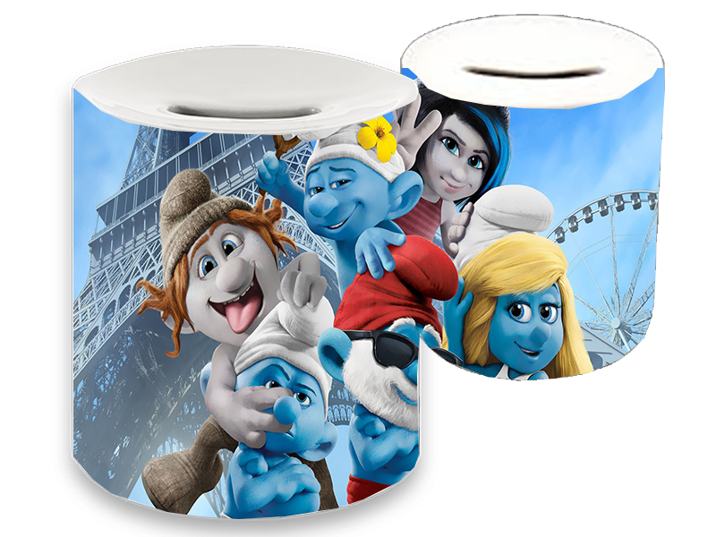 Skarbonka ceramiczna Smerfy