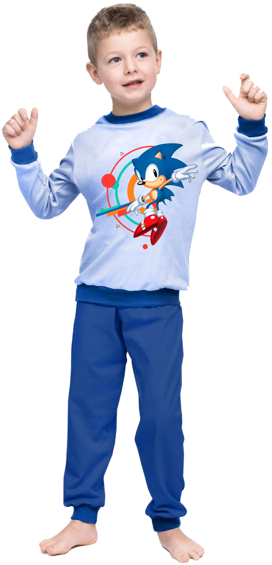 Piżama dziecięca Sonic