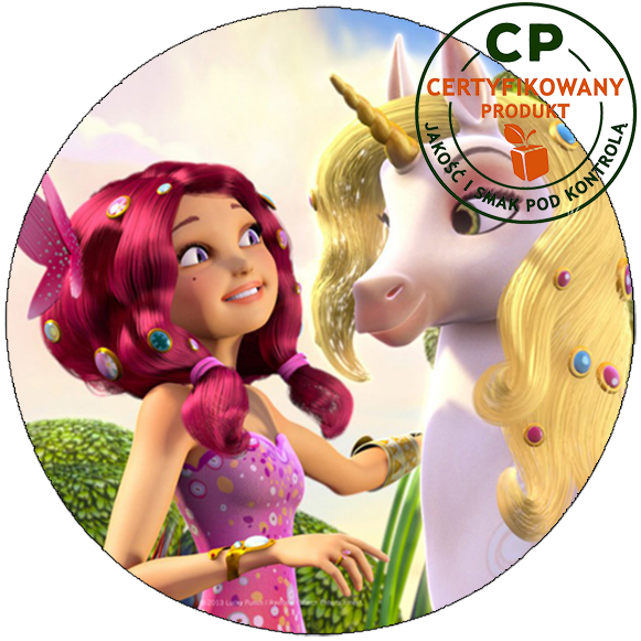 Opłatek na tort Mia i Ja