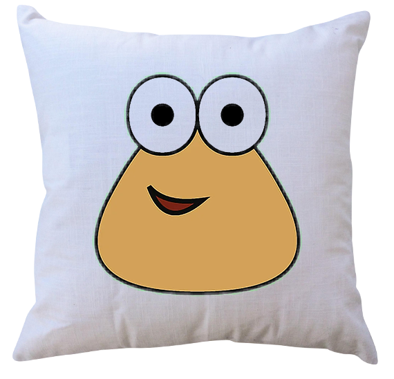 Poduszka z wkładem Pou