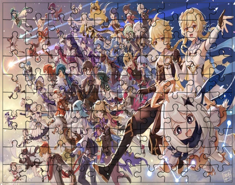 Puzzle Genshin Impact