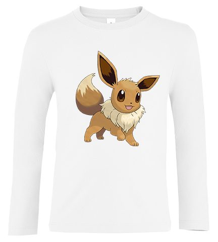 Koszulka z długim rękawem Pokemon Eevee