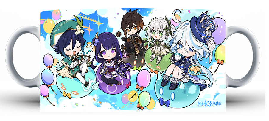 Kubek ceramiczny Genshin Impact