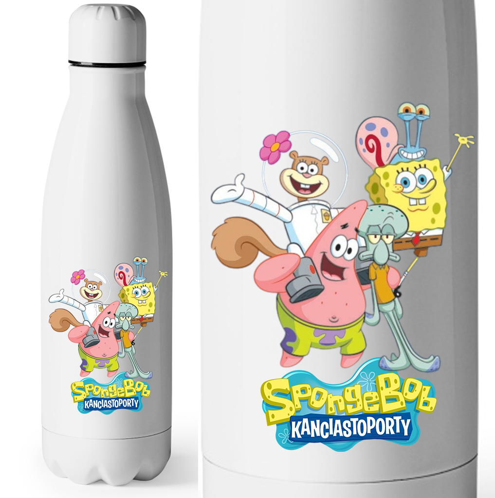 Termos - Butelka Termiczna - SpongeBob Kanciastoporty