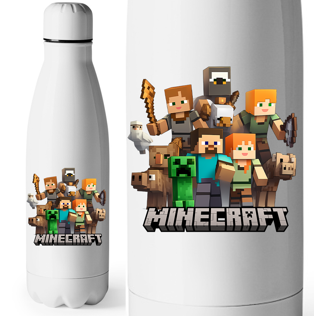 Termos - Butelka Termiczna - Minecraft