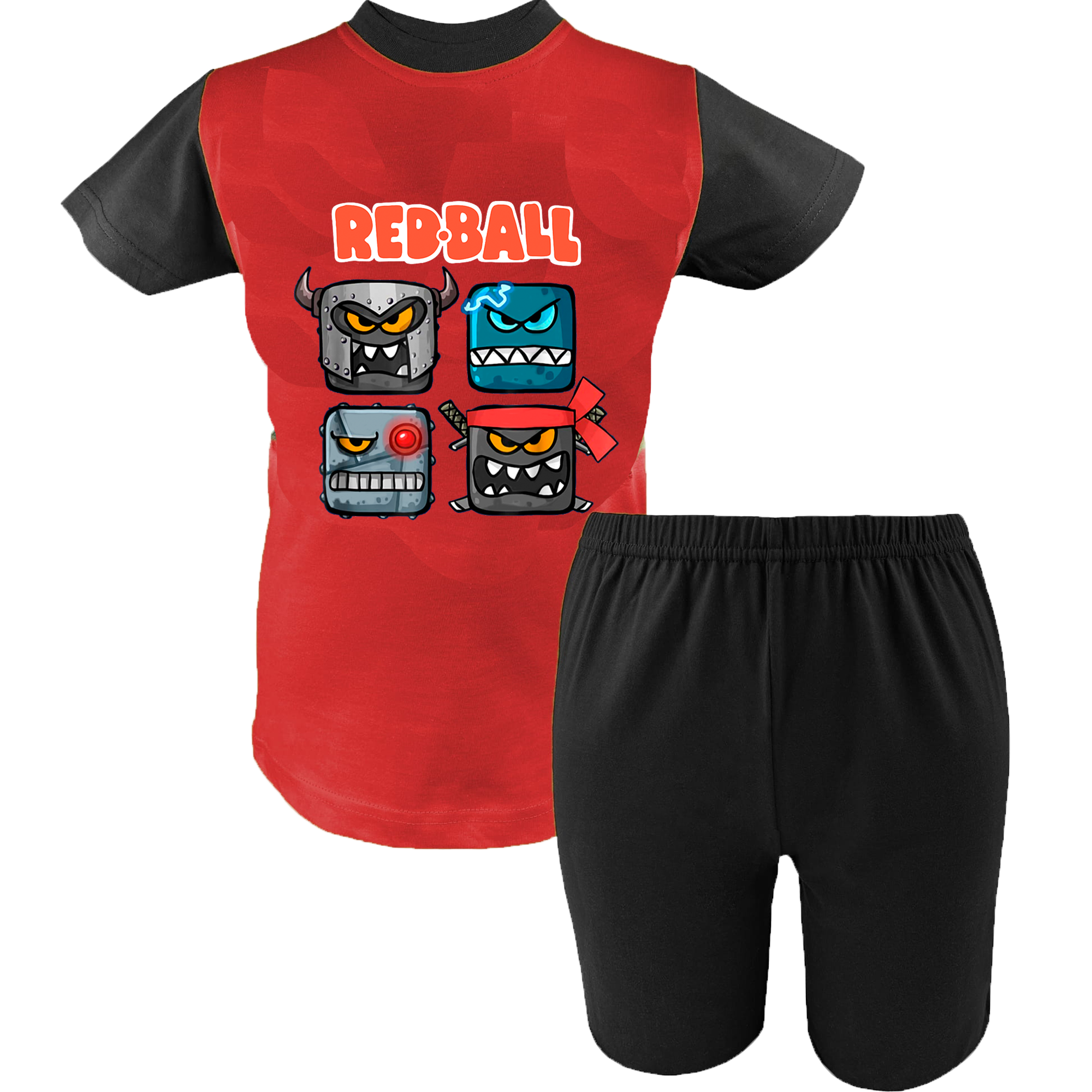 Krótka Piżama dziecięca Red Ball