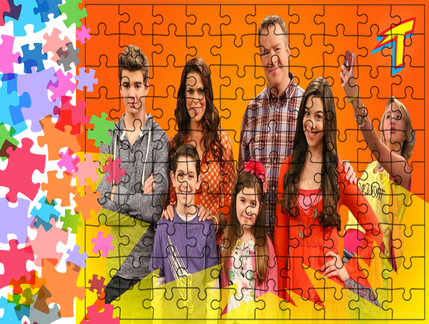 Puzzle tradycyjne - Grzmotomocni