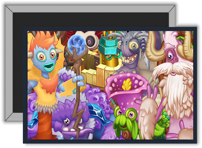 Magnes metalowy My Singing Monsters