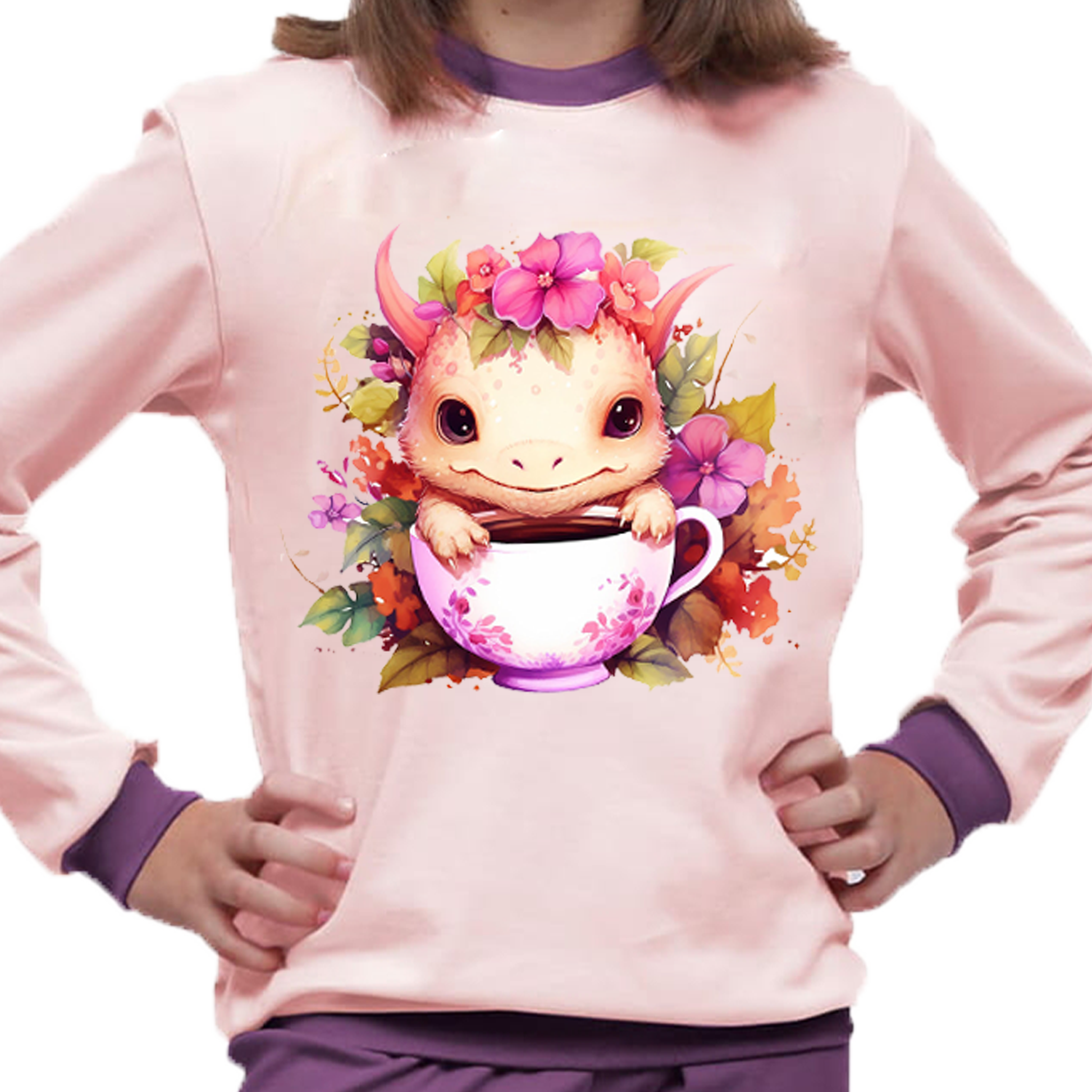 Piżama dziecięca Axolotl