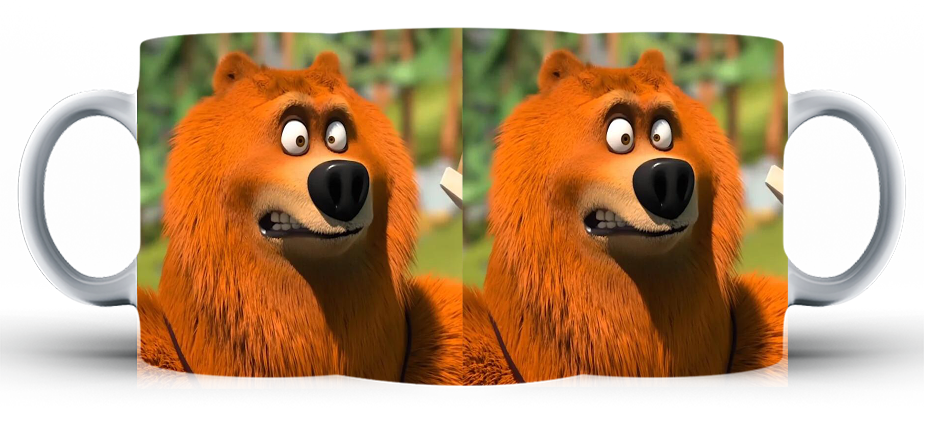 Kubek ceramiczny Grizzy i Lemingi