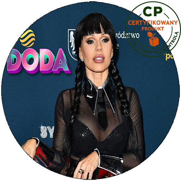 Opłatek waflowy na tort - Doda