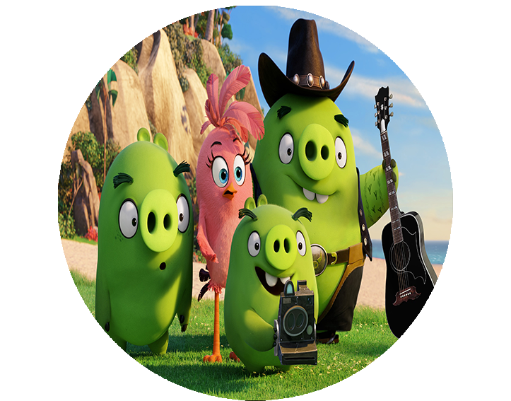 Opłatek na tort Angry Birds