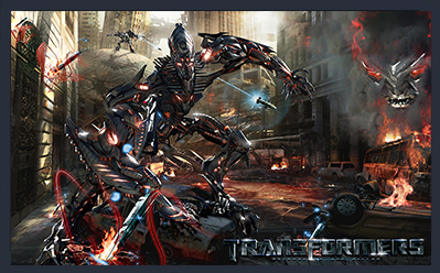 Magnes metalowy Transformers